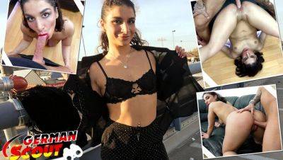 Red Lips - Fit Italian Babe Lola Danger Gets Hard Casting Fuck in Berlin - Squirting & Blowjob - porntry.com - Germany - Italy