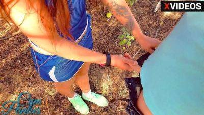 Morning Run Turns Hot When Stranger Fills My Panties With Cum - Real Public Creampie - porntry.com