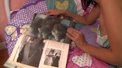 Studying Stepdaughter Gets Much Needed Help From Stepdaddy - hotmovs.com