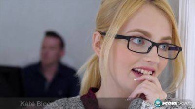 Sweet Kate Bloom Gets Fucked Hard and Facialized at an Interview - hotmovs.com