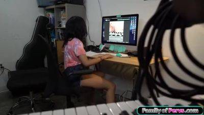 Whats Your Hand Doing In There Stepsis? - Jeni Angel - hotmovs.com