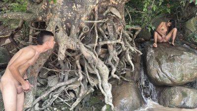 Hot Indian Teen Angela Fox Masturbates on Rock - Seduced for Rough Anal Sex - veryfreeporn.com - Japan - India - Colombia