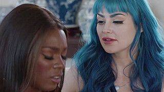 Ana Foxxx - Jewelz Blu - Ebony finds her true love in her bestie - ah-me.com