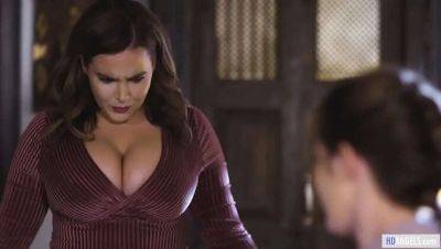 Busty Stepmom Natasha Nice Caught Licking Nadia Noja's Pussy - Lesbian Taboo Sex - xxxfiles.com