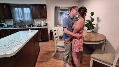 Stepmom ScarlettRavenXO Gets Creampied By Stepson - Homemade MILF Action - veryfreeporn.com