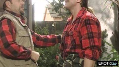 Evan Stone - Hot Lumberjack Evan Stone Fucks Petite Bride Taylor Rain Hardcore - xxxfiles.com - Germany