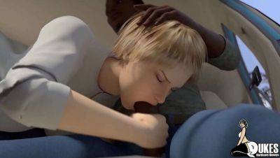 Best Friend Gives Me a Hot Car Blowjob - Big Dick Cum in Mouth - xxxfiles.com