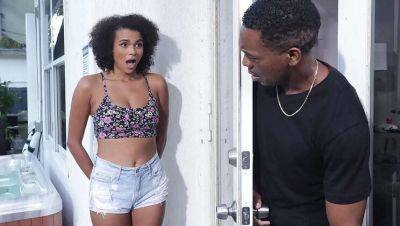 Black girl catches her best friend's boyfriend jerking his big black cock - xxxfiles.com