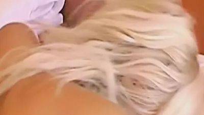 Hot German blonde teen rides big cock in bedroom - hardcore fuck - veryfreeporn.com - Germany