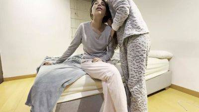 Hot Latina GF Wakes Up Sweaty After Nap - Lesbian Couple Fun - porntry.com