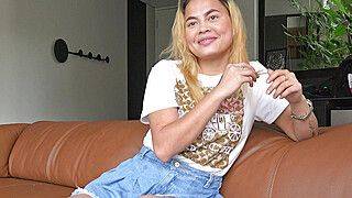 Steven Hard - Big ass blonde latina teen on a casting - ah-me.com - Colombia