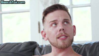 Cockhungry bisex bae cockriding in 3some - hotmovs.com