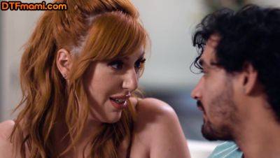 Curvy ginger MILF pussyfucked by stepson - hotmovs.com