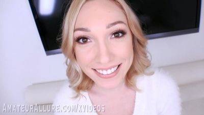 Lily Labeau - Lily Labeau & Peyton Coast Suck Hard Cock - Blonde Deepthroat & Cumshot - xxxfiles.com