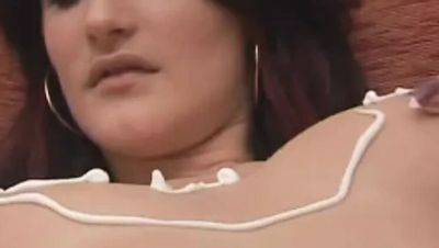 Hot French Brunette Takes Huge Cock in Pussy - Big Tits & Hardcore Fuck - veryfreeporn.com - France