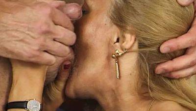 Horny German MILF from Hamburg rides hard and sucks cock - veryfreeporn.com - Germany