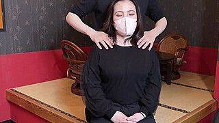 A married woman is made to squirt over and over by a man with an insatiable appetite who keeps coming ba - ah-me.com - Japan