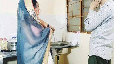 Hot Indian Aunty Vija Romantic Kitchen Sex - Full HD Homemade XXX Video - xxxfiles.com - India