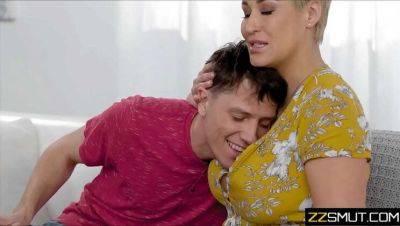 Jealous Step Son Fucks Stepmom To Stop Her Dates - MILF Family Taboo - porntry.com