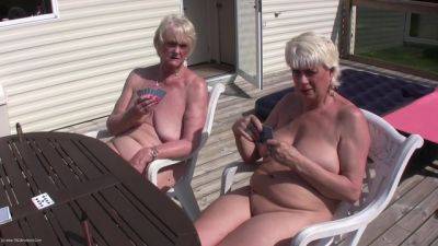 Playing Card Naked In The Sun - Sparkle - hclips.com - Britain