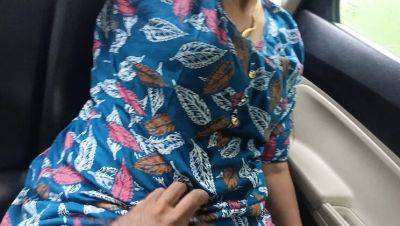 Office Manager Inba Fucks Married Colleague Hard in Car - Hot Indian Outdoor Sex Part 2 - porntry.com - India