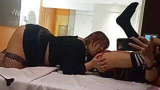 Gótica culona plus size x femboy petit and soft - ah-me.com