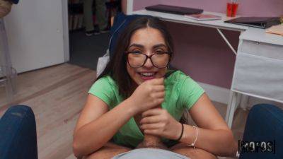 The Library - Madison Wilde & Kai Jaxon - videomanysex.com