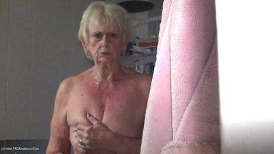 Naughty boy spies on me in the shower - Sparkle - hclips.com - Britain