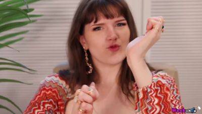 Hot Demi Wants To Guide You On Meditating While Jacking Off - upornia.com