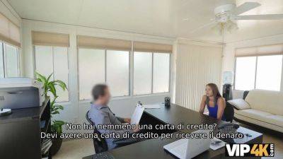 Vip4k. young angelface guadagna soldi per un viaggio usando la sua figa stretta - sexu.com - Czech Republic