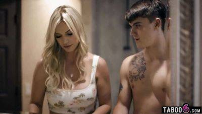 Rachael Cavalli - Busty MILF Rachel Cavalli Fucks Step Son - Big Tits Blowjob & Hardcore Sex - xxxfiles.com