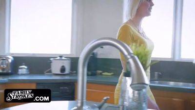 Familystrokes - listy small teen nailed by her step-dad while her is in the same room - sexu.com