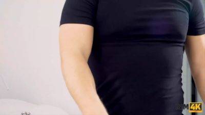 Rim4k. round-tittied female gives rimming to luxurious stranger and gets scored - sexu.com