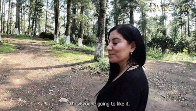 Hot Latina GF Gives Blowjob & Takes Big Cock Doggy Style in Woods - POV 4K - veryfreeporn.com