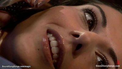 Horny Wife Lou Charmelle Takes Multiple Cocks for Her Birthday Gangbang - xxxfiles.com