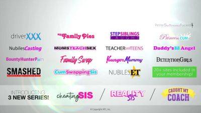 Hope Harper - Horny teen Hope Harper gets her pouty pink pussy pounded - sexu.com