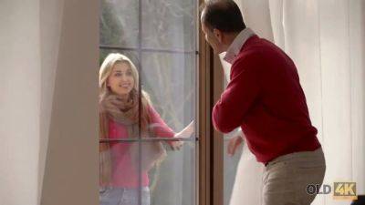 Old4k. older grandpa likes unexpected tryst with beautiful stranger - sexu.com - Czech Republic