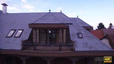 OLD4K. Old man pleases pretty teen who was waiting for his arrival - sexu.com - Czech Republic