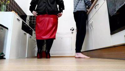 Lusty MILF Step Mom Gets Creampie From Son In Law In Doggystyle - Big Ass & Nylon Pantyhose - veryfreeporn.com - Ukraine