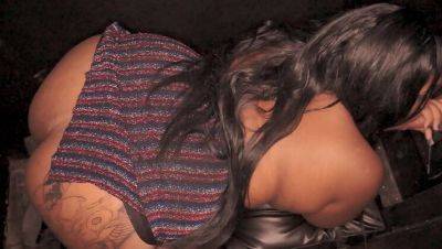 Teen Latina BBW First Time at Swing Club - Glory Hole Fun - porntry.com