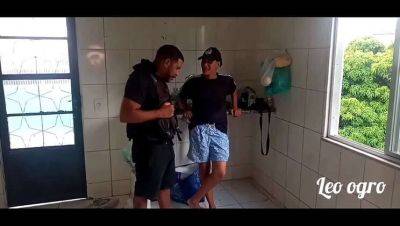 Big Booty Lesbian Can't Resist Her Friend's Visit - Leo Ogro - porntry.com