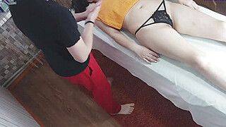 orgasm from a stranger in a real massage session - ah-me.com