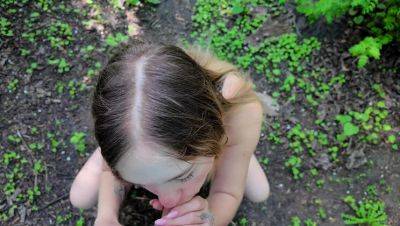 Hot Ukrainian Teen xKendy Gives Best Deep Throat Blowjob - Cum in Mouth Close-Up - porntry.com - Ukraine