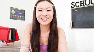 Kimmy Kimm - Tyler Cruise - She sucked my cock after making me hard - ah-me.com