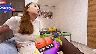 English Teacher In Sexy Pantyhose Sexually Seduces A Student - ah-me.com - Britain