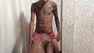 Christmas day eating the young brunette in the fur - ah-me.com