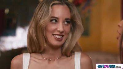 First Time Lesbian Sex With My New Gfs With Melody Marks, Gizelle Blanco And Millie Morgan - hotmovs.com