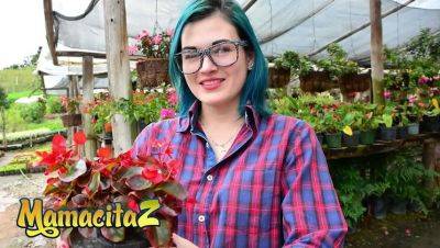 Big Booty Latina Teen Clara Lucia Gets Seduced For Her First Porn Scene - Wet Pussy & Big Natural Tits - veryfreeporn.com