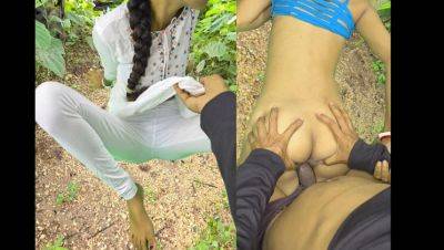 Desi village girl tight pussy outdoor sex - Indian beauty fucked hard in jungle - veryfreeporn.com - India