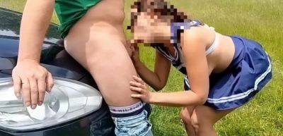 l ecoliere veut de la bite contre la voiture - txxx.com - France